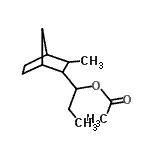 CAS#: 94201-28-2， 1-(3-methylnorbornan-2-yl)propyl acetate