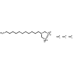 CAS#: 94202-00-3， triammonium N,N-bis(phosphonatomethyl)dodecan-1-amine