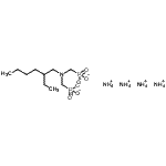 CAS#: 94202-08-1， tetraammonium 2-ethyl-N,N-bis(phosphonatomethyl)hexan-1-amine
