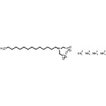 CAS#: 94202-11-6， tetraammonium N,N-bis(phosphonatomethyl)tetradecan-1-amine