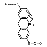 CAS#: 94213-39-5， 2-(2,4-Diisocyanatobenzyl)-4-isocyanato-1-methylbenzene