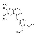 CAS#: 94213-55-5， 1-(3,4-Dimethoxybenzyl)-6,7-dimethoxy-2,3-dihydroisoquinoline