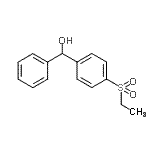 CAS#: 94231-70-6， (4-ethylsulfonylphenyl)-phenyl-methanol