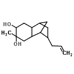 CAS#: 94231-82-0， 2-Allyldecahydro-7-Methyl-1,4-Methanonaphthalene-6,7-Diol