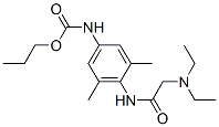 CAS#: 94262-08-5， Propyl N-[4-[(2-Diethylaminoacetyl)Amino]-3,5-Dimethyl-Phenyl]Carbamate