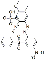 CAS#: 94276-10-5， 5-Methoxy-4-Methyl-2-[[4-Nitro-2-(Phenylsulphonyl)Phenyl]Azo]Benzenediazonium Hydrogen Sulphate