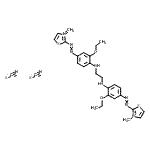 CAS#: 94276-18-3， N,N'-bis[2-ethoxy-4-(3-methylthiazol-3-ium-2-yl)azo-phenyl]ethane-1,2-diamine dithiocyanate