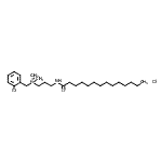 CAS#: 94279-02-4， (2-chlorophenyl)methyl-dimethyl-[3-(tetradecanoylamino)propyl]ammonium chloride