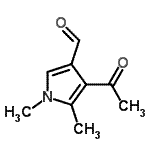 CAS#: 94284-25-0， 4-Acetyl-1,5-dimethyl-1H-pyrrole-3-carbaldehyde