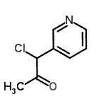 CAS#: 94284-67-0， 1-chloro-1-(3-pyridyl)propan-2-one