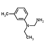 CAS#: 94291-73-3， N-Ethyl-N-(3-methylphenyl)methanediamine