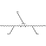 CAS#: 94291-93-7， bis[2-(2-octyldodecoxy)ethyl] (2S)-2-(dodecanoylamino)pentanedioate