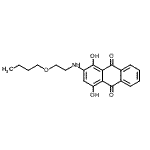 CAS#: 94313-76-5， 2-(2-butoxyethylamino)-1,4-dihydroxy-anthracene-9,10-dione