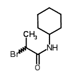 CAS#: 94318-82-8， 2-Bromo-N-cyclohexylpropanamide