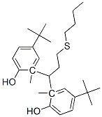 CAS#: 94386-23-9， 2,2'-[3-(Butylthio)Propylidene]Bis[4-(tert-Butyl)-O-Cresol]