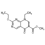 CAS#: 94442-14-5， methyl 2-ethoxy-8-ethyl-5-oxo-pyrido[6,5-d]pyrimidine-6-carboxylate