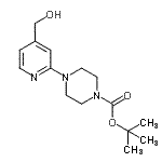 CAS#: 944450-80-0， 2-Methyl-2-propanyl 4-[4-(hydroxymethyl)-2-pyridinyl]-1-piperazinecarboxylate
