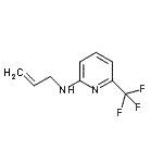 CAS#: 944580-75-0， N-Allyl-6-(trifluoromethyl)-2-pyridinamine