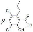 CAS#: 94474-29-0， 3,5-Dichloro-2-Hydroxy-4-Methoxy-6-Propyl-Benzoic Acid