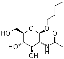 CAS#: 94536-61-5， Butyl 2-acetamido-2-deoxy-beta-D-glucopyranoside