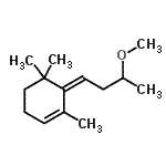 CAS#: 945426-65-3， (6Z)-6-(3-Methoxybutylidene)-1,5,5-trimethylcyclohexene