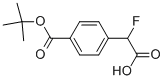 CAS#: 945610-03-7， 2-(4-(Tert-Butoxycarbonyl)Phenyl)-2-Fluoroacetic Acid