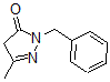 structure of CAS# 946-23-6, 5-Methyl-2-(Phenylmethyl)-4H-Pyrazol-3-One