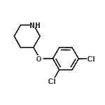 CAS#: 946725-72-0， 3-(2,4-Dichlorophenoxy)piperidine