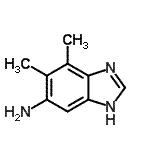 CAS#: 946932-54-3， 4,5-Dimethyl-1H-benzimidazol-6-amine