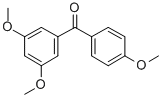 结构式 CAS# 94709-12-3, (3,5-二甲氧基苯基)(4-甲氧基苯基)-甲酮