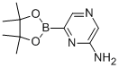 structure of CAS# 947249-41-4, 5-Aminopyrazine-2-Boronic Acid Pinacol Ester;(5-Aminopyrazin-2-Yl)Boronic Acid Pinacol Ester;6-AMINOPYRAZINE-2-BORONIC ACID PINACOL ESTER;5-AMINOPYRAZINE-3-BORONIC ACID PINACOL ESTER