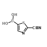 CAS#: 947281-57-4， (2-Cyano-1,3-thiazol-5-yl)boronic acid