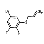 CAS 登录号：947534-35-2， 1-(烯丙氧基)-5-溴-2,3-二氟苯