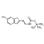 CAS#: 947590-65-0， 2-Methyl-2-propanyl {(Z)-[(6-hydroxy-1-benzothiophen-2-yl)amino]methylene}carbamate