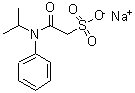 structure of CAS# 947601-88-9, Sodium 2-[isopropyl(phenyl)amino]-2-oxoethanesulfonate;2-[(1-Met<wbr>hylethyl)<wbr>-phenylam<wbr>ino]-2-ox<wbr>o-ethanes<wbr>ulfonic a<wbr>cid sodiu<wbr>m salt;Propachlor ESA sodium salt;PROPACHLORESASODIUMSALT