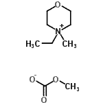 CAS#: 947601-93-6， 4-Ethyl-4-methylmorpholin-4-ium methyl carbonate