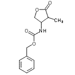 CAS#: 94799-18-5， Benzyl (4-methyl-5-oxotetrahydro-3-furanyl)carbamate