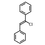 CAS#: 948-98-1， 1,1'-[(Z)-1-Chloro-1,2-ethenediyl]dibenzene
