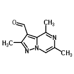 CAS#: 94813-92-0， 2,4,6-Trimethylpyrazolo[1,5-a]pyrazine-3-carbaldehyde