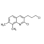 CAS#: 948290-05-9， 2-Chloro-3-(3-chloropropyl)-7,8-dimethylquinoline