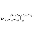CAS#: 948290-11-7， 2-Chloro-3-(3-chloropropyl)-7-ethylquinoline