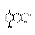 CAS#: 948292-13-5， 2,5-Dichloro-3-(chloromethyl)-8-methylquinoline
