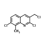 CAS#: 948292-24-8， 2,7-Dichloro-3-(chloromethyl)-8-methylquinoline