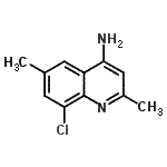 CAS#: 948293-53-6， 8-Chloro-2,6-dimethyl-4-quinolinamine