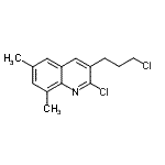 CAS#: 948294-61-9， 2-Chloro-3-(3-chloropropyl)-6,8-dimethylquinoline