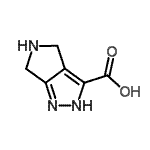 CAS#: 949034-67-7， 2,4,5,6-Tetrahydropyrrolo[3,4-c]pyrazole-3-carboxylic acid