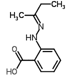 CAS#: 94980-76-4， 2-[(2E)-2-(2-Butanylidene)hydrazino]benzoic acid