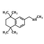 CAS#: 950603-16-4， N-Methyl-1-(5,5,8,8-tetramethyl-5,6,7,8-tetrahydro-2-naphthalenyl)methanamine