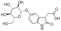 CAS#: 95061-84-0, 7-Hydroxy-2-Oxoindole-3-Acetic Acid 7'-O-Glucopyranoside