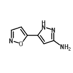 CAS#: 950738-86-0， 5-(1,2-Oxazol-5-yl)-1H-pyrazol-3-amine